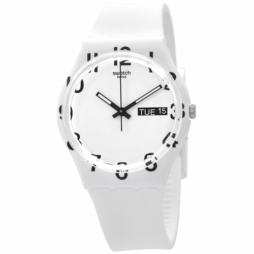 Swatch GW716 Over White Unisex Quartz Watch
