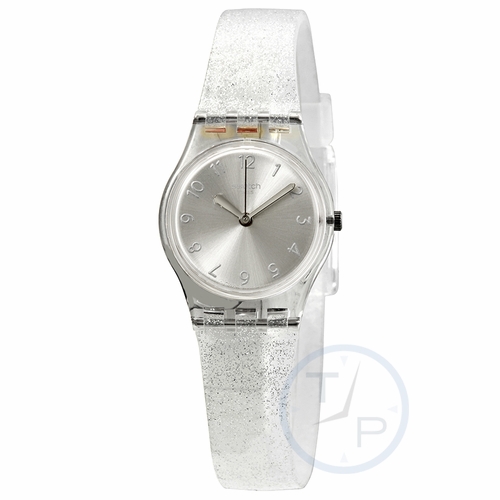 Swatch LK343E Silver Glistar Too Ladies Quartz Watch