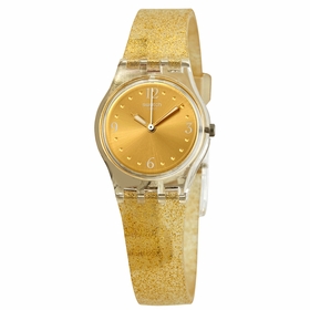 Swatch LK382 Golden Glistar Too Ladies Quartz Watch