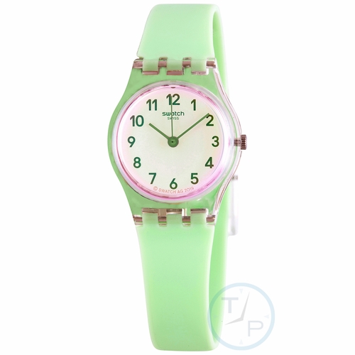 Swatch LK397 Casual Green Ladies Quartz Watch