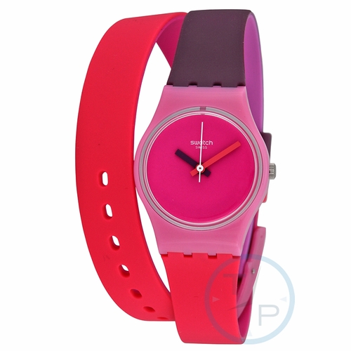 Swatch LP137 Fun In Pink Ladies Quartz Watch