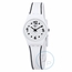 Swatch LW162 Black Border Ladies Quartz Watch