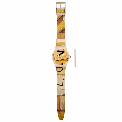 Swatch MSUOW116 Maxi Ladies Quartz Watch