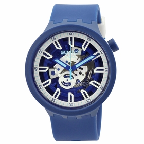 Swatch SB01N102 Iswatch Blue Unisex Quartz Watch