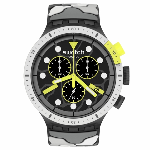 Swatch SB02M400 Monthly Drops Escapeartic Mens Chronograph Quartz Watch