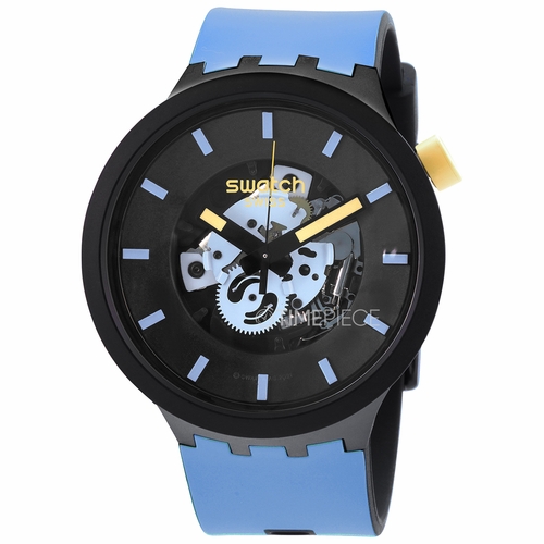 Swatch SB03B108 Travel by Day Mens Quartz Watch