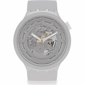Swatch SB03M100 Bioceramic C-grey Unisex Quartz Watch