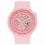 Swatch SB03P100 Bioceramic C-Pink Unisex Quartz Watch