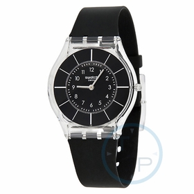 Swatch SFK361 Black Classiness Ladies Quartz Watch