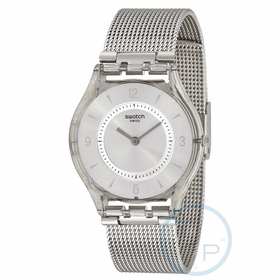 Swatch SFM118M Metal Knit Ladies Quartz Watch