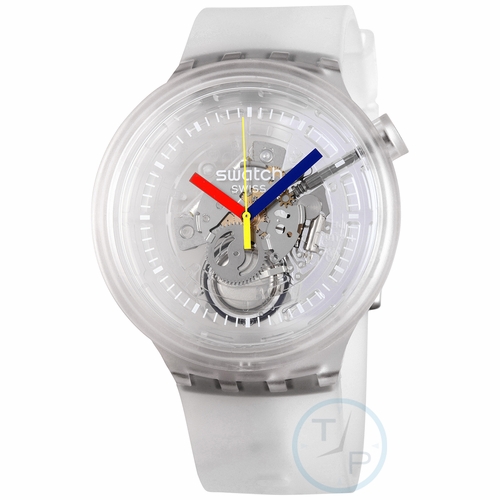Swatch SO27E100 Big Bold Jelly Mens Quartz Watch