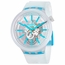 Swatch SO27E105 Blue-In-Jelly Unisex Quartz Watch