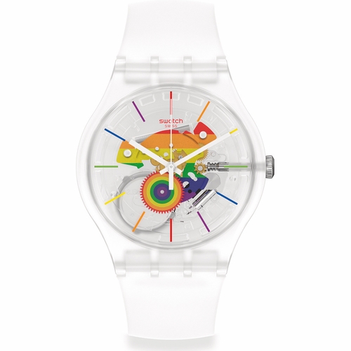 Swatch SO29K103 Celebrating Life Since 83 Unisex Quartz Watch