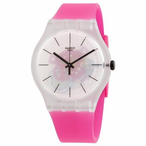 Swatch SO29K107 Pink Daze Ladies Quartz Watch