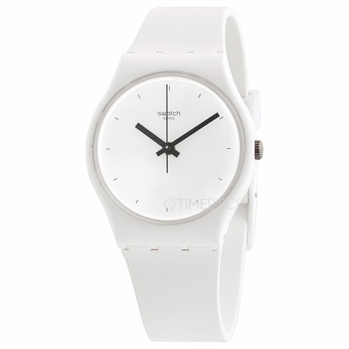 Swatch SO31W100 Think Time White Ladies Quartz Watch