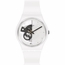 Swatch SO31W101 Live Time White Ladies Quartz Watch