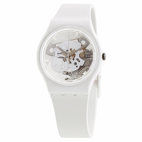Swatch SO31W102 Spot Time White Unisex Quartz Watch