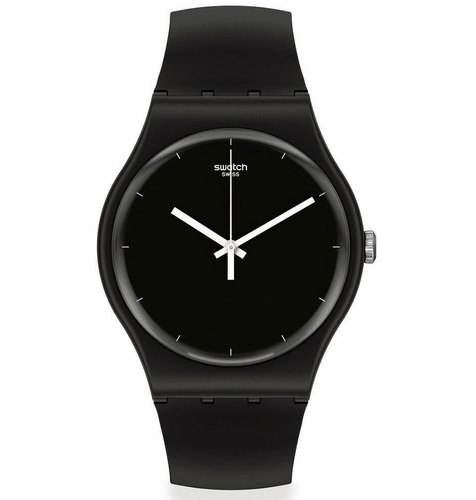 Swatch SO32B106 Think Time Black Unisex Quartz Watch