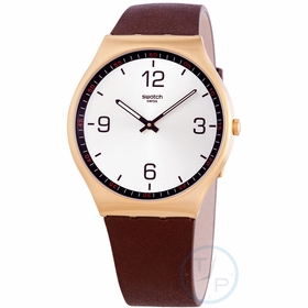 Swatch SS07G100 SKIN SUIT COFFEE Mens Quartz Watch