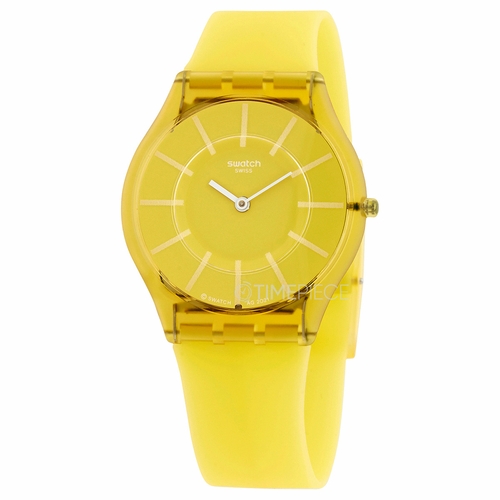 Swatch SS08J100 Lemonata Ladies Quartz Watch