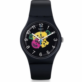 Swatch SUOB140 Patchwork Unisex Quartz Watch