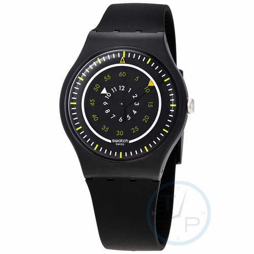 Swatch SUOB157 Piu Nero Mens Quartz Watch