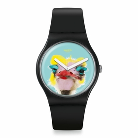 Swatch SUOB159 BLUE SWEET Ladies Quartz Watch