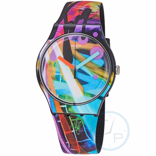 Swatch SUOB163 City Walls Mens Quartz Watch