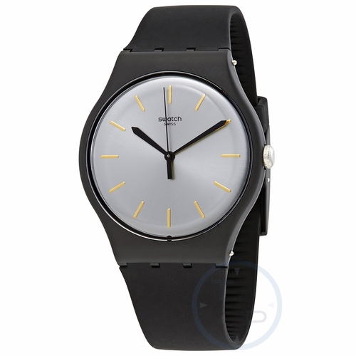Swatch SUOB173 Back To Black Unisex Quartz Watch Swatch SUOB173 Back To Black Unisex Quartz Watch