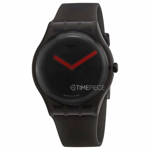 Swatch SUOB183 Black Blur Mens Quartz Watch