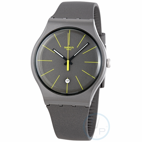 Swatch SUOB404 CHARCOLAZING Mens Quartz Watch