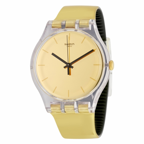Swatch SUOK120 Goldenall Mens Quartz Watch