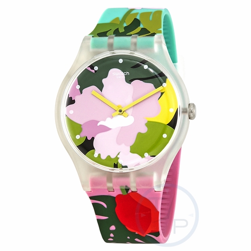 Swatch SUOK132 Tropical Garden Ladies Quartz Watch