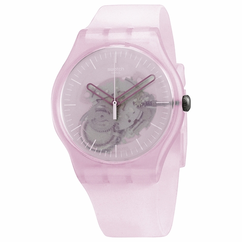Swatch SUOK155 Monthly Drops Pink Mist Unisex Quartz Watch