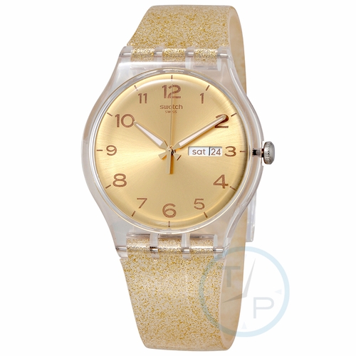 Swatch SUOK704 Glistar Ladies Quartz Watch