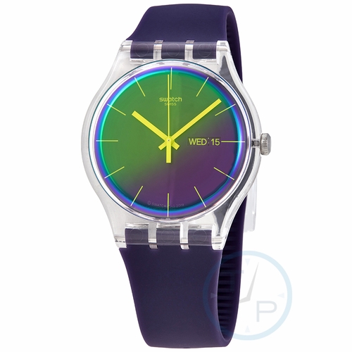 Swatch SUOK712 Polapurple Mens Quartz Watch