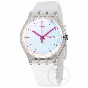 Swatch SUOK713 Polawhite Ladies Quartz Watch