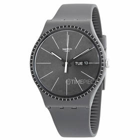 Swatch SUOM709 Grey Rails Mens Quartz Watch