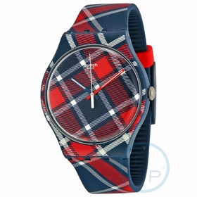 Swatch SUON109 Colour-Kilt Unisex Quartz Watch