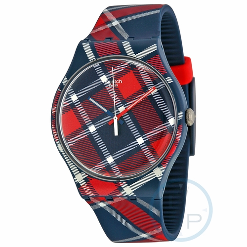 Swatch SUON109 Colour-Kilt Unisex Quartz Watch