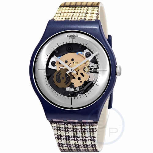 Swatch SUON129 Watch My Fabric Mens Quartz Watch
