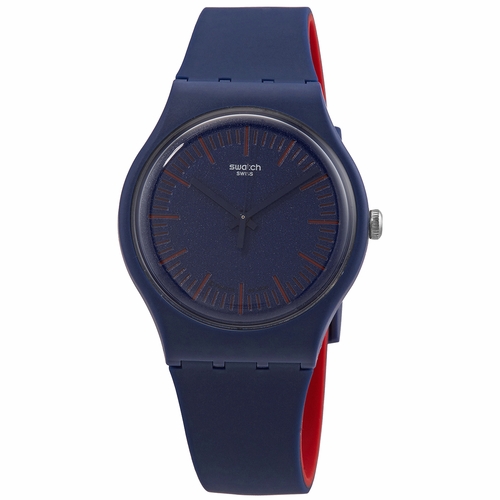 Swatch SUON146 Bluenred Mens Quartz Watch