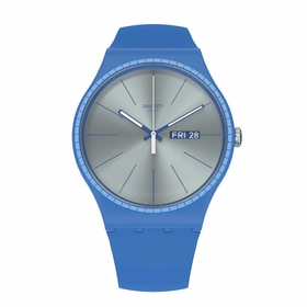 Swatch SUON714 Blue Rails Mens Quartz Watch