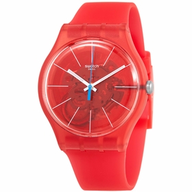 Swatch SUOO105 Bloody Orange Unisex Quartz Watch