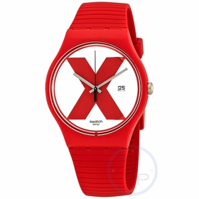 Swatch SUOR400 XX-Rated Red Mens Quartz Watch