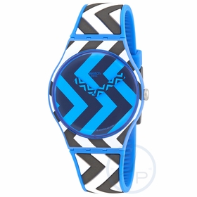 Swatch SUOS111 Bluzag Unisex Quartz Watch