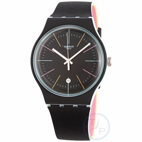 Swatch SUOS402 BLACK LAYERED Unisex Quartz Watch