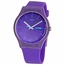 Swatch SUOV702 Purple Rebel Mens Quartz Watch