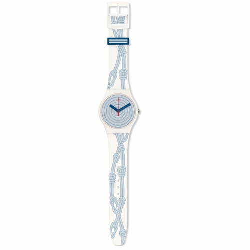 Swatch SUOW139 CORDAGE Mens Quartz Watch