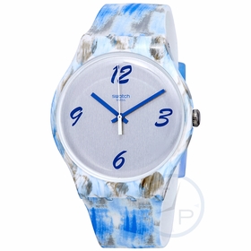 Swatch SUOW149 Bluquarelle Ladies Quartz Watch